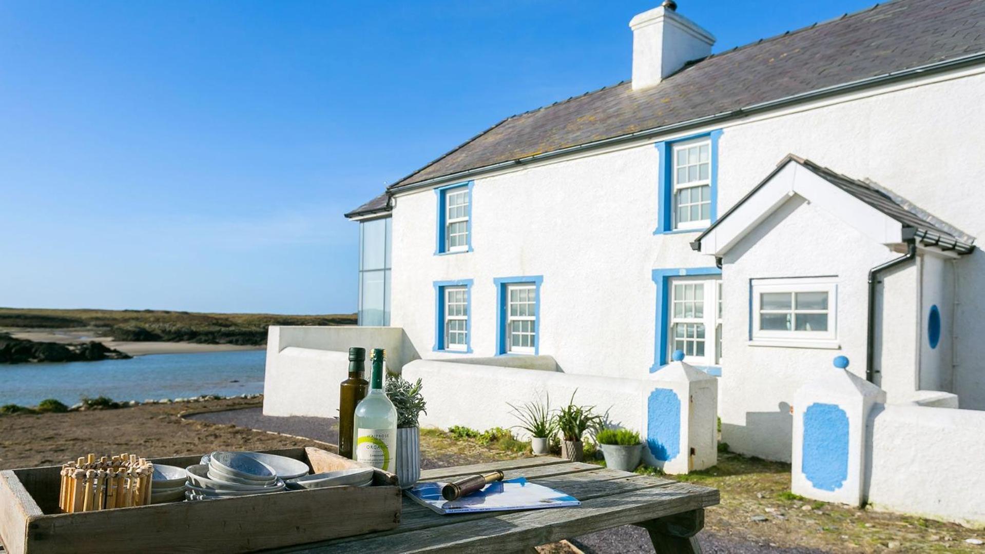 Hen Cymyran Vila Caergeiliog Exterior foto